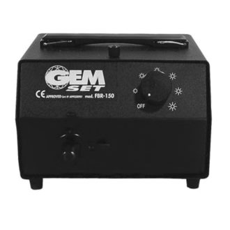 Dimmable alogen light generator. When a strong light source is needed, especially to check gemstones, use this halogen light generator.